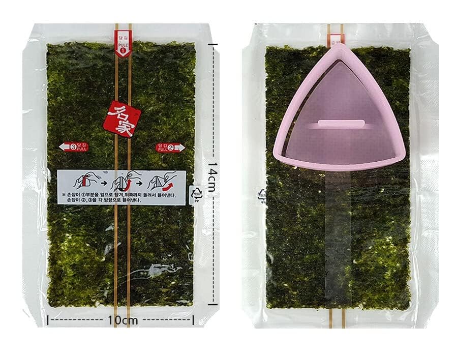 Minecook Seaweed Nori crispy double baked texture for flavorful wraps.