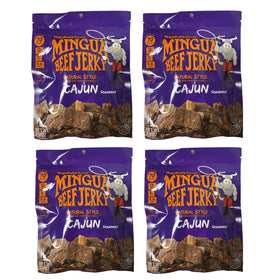 Mingua Beef Jerky Cajun-Seared bag of 100% US beef for a high-protein snack