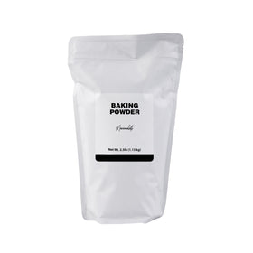 Minimalist Baking Powder in resealable bag preserves freshness for quick bakes.