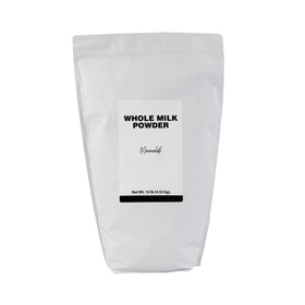 Minimalist Whole Milk Powder bag front view for easy baking prep