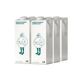 Minor Figures Barista Oat Milk 32 oz bottle ideal for café-quality beverages