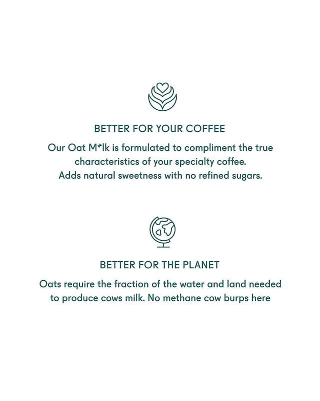 Minor Figures Barista Oat nutrition label supports vegan lifestyle