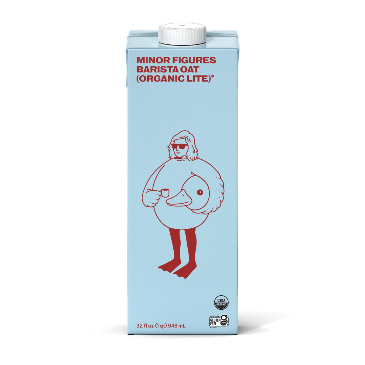Creamy, dairy-free finish from Minor Figures Light Oat Milk