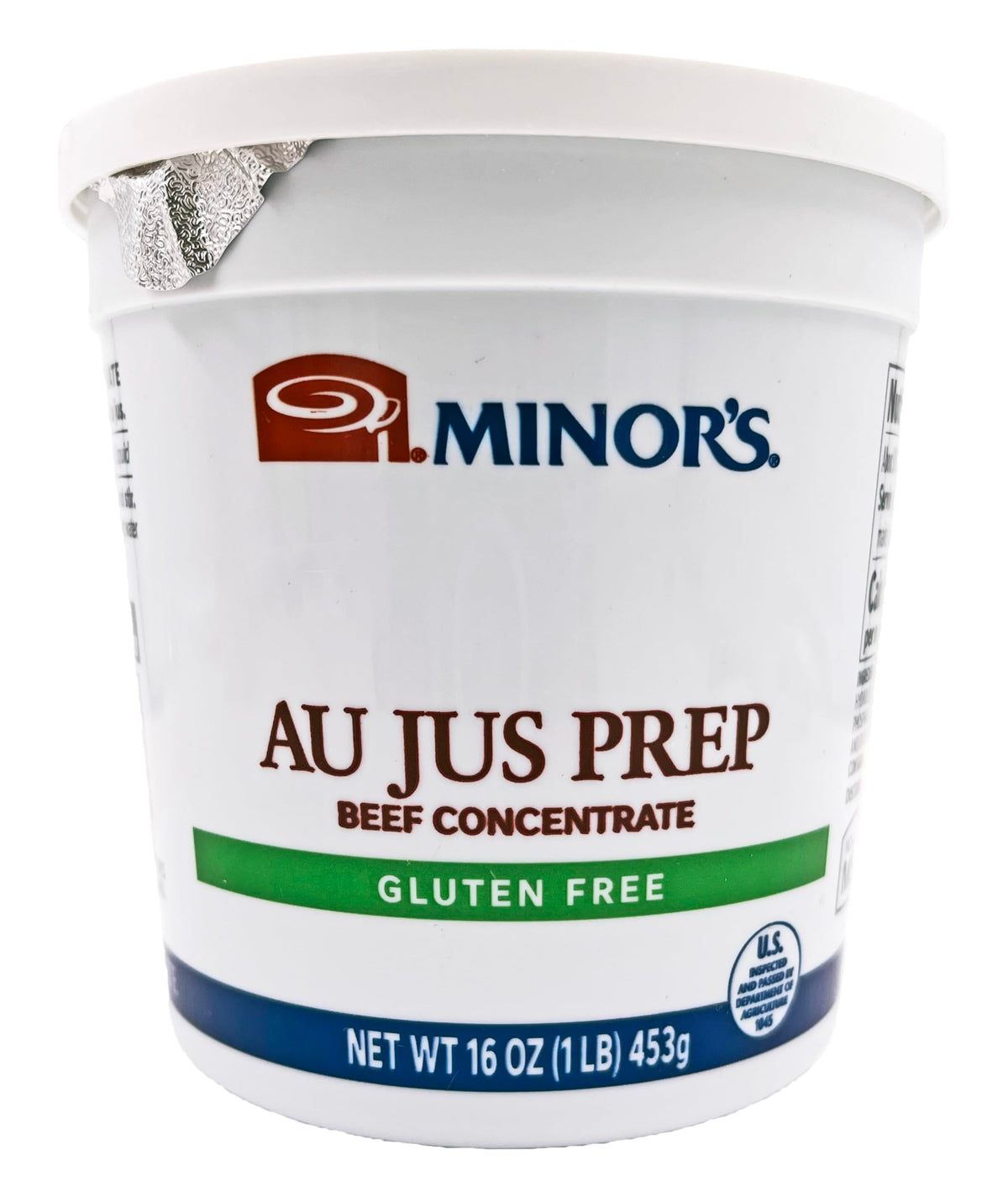 MINOR'S beef au jus concentrate bottle pour enhances pan-drip flavor for roasts