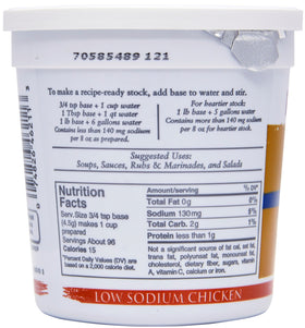 MINOR'S low-sodium chicken base to elevate sauces, gravies, and rice dishes.