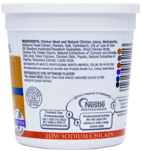 MINOR'S low-sodium chicken base marinates poultry before grilling for depth.