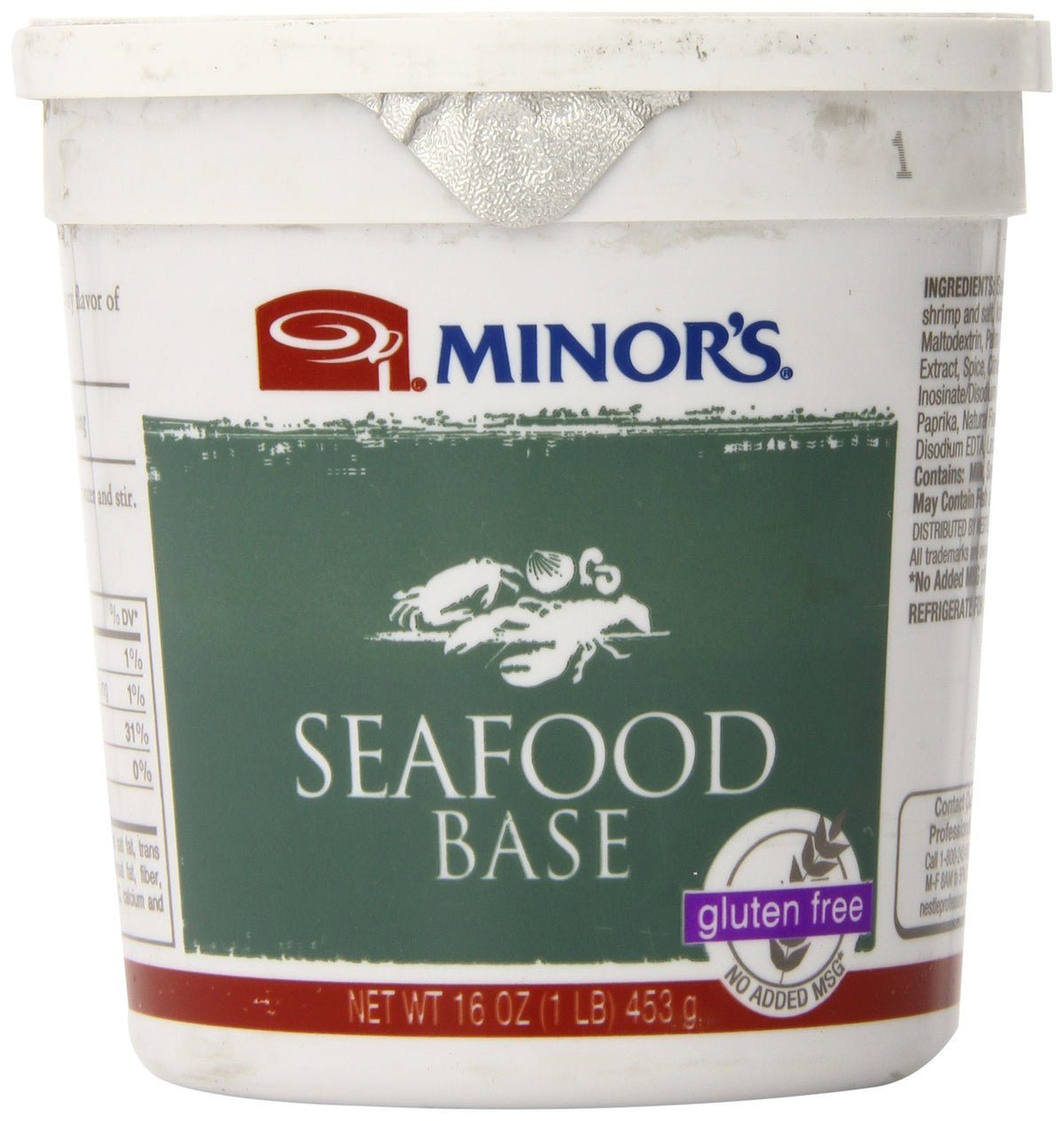 MINOR'S seafood base with cooked clams for richer seafood stews and sauces.
