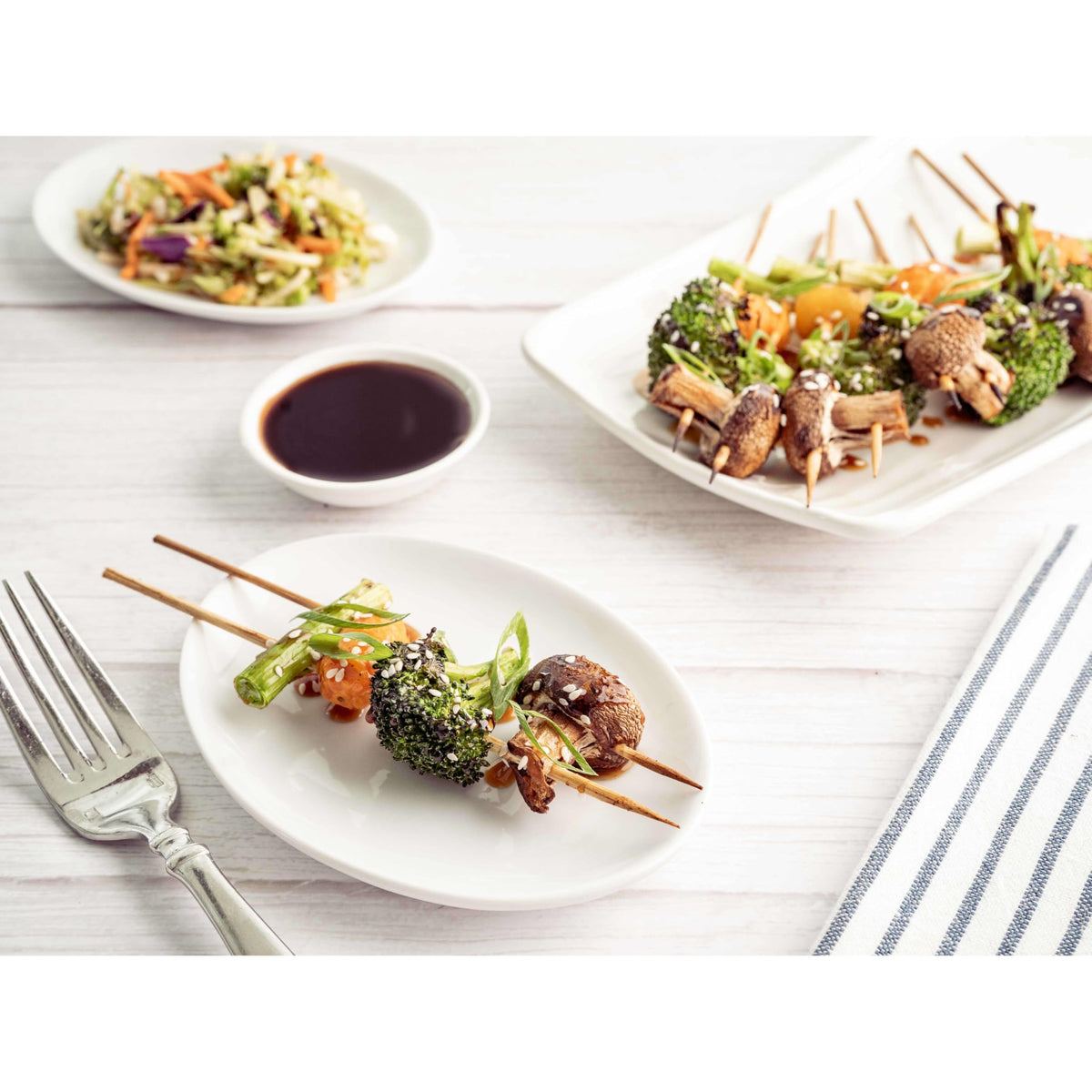 Minor's Vegan Teriyaki Sauce as dipping sauce for pot stickers