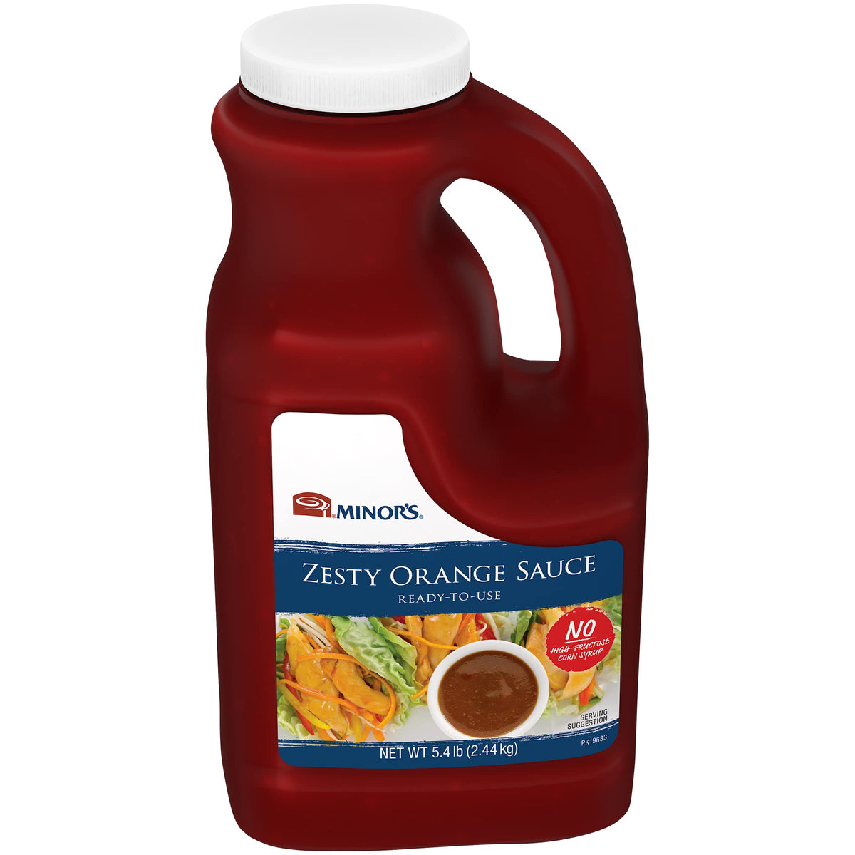 MINOR'S Zesty Orange Sauce chef-approved glaze for chicken and seafood