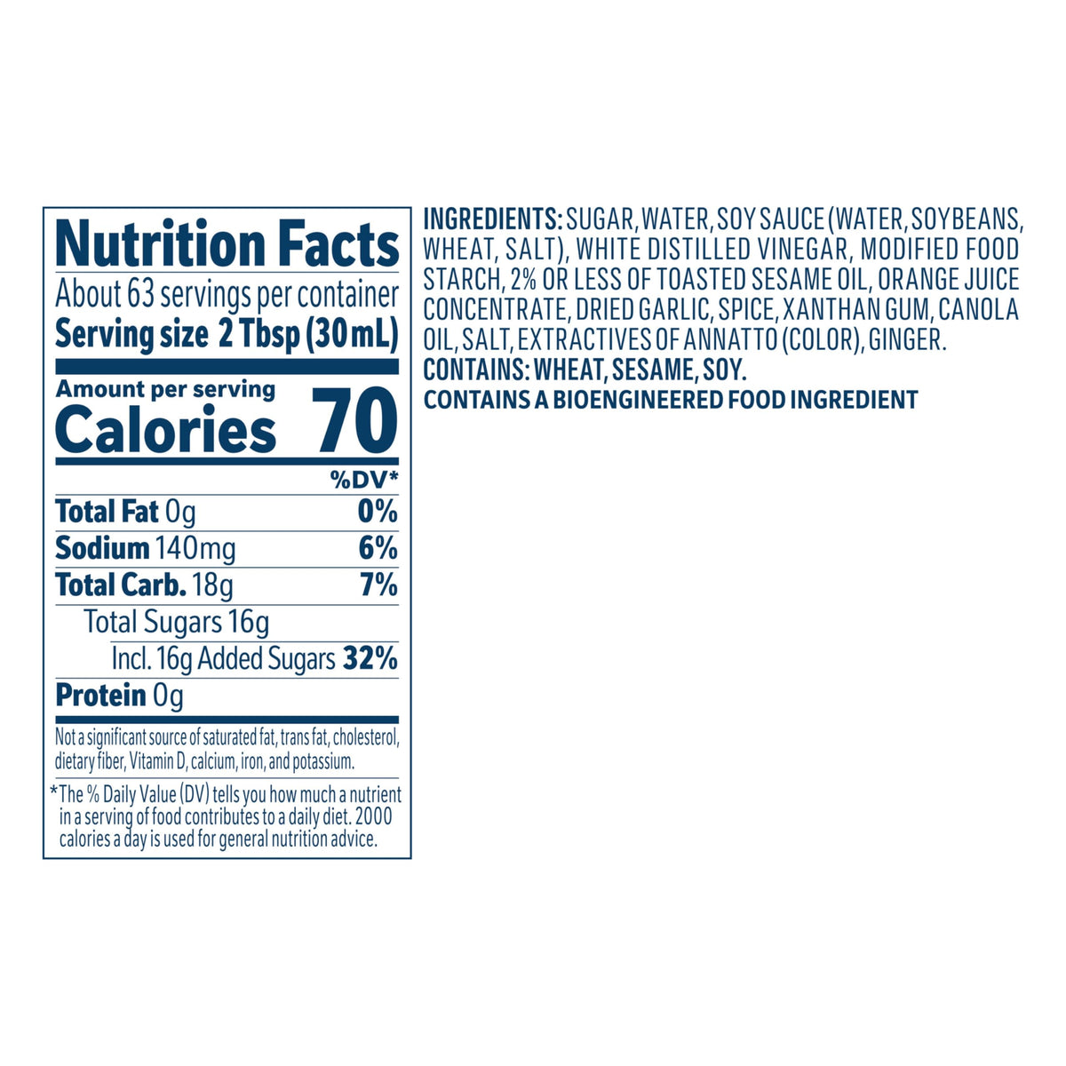 MINOR'S Zesty Orange Sauce ready-to-use convenience for chefs and home cooks