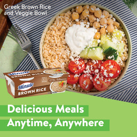 Minute BPA-free cup keeps rice convenient and mess-free.