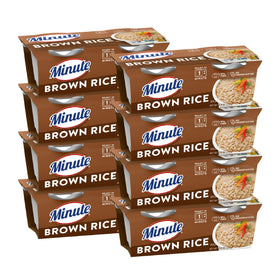 Minute Ready-to-Serve Brown Rice Cup, ready in minutes, convenient and fluffy.