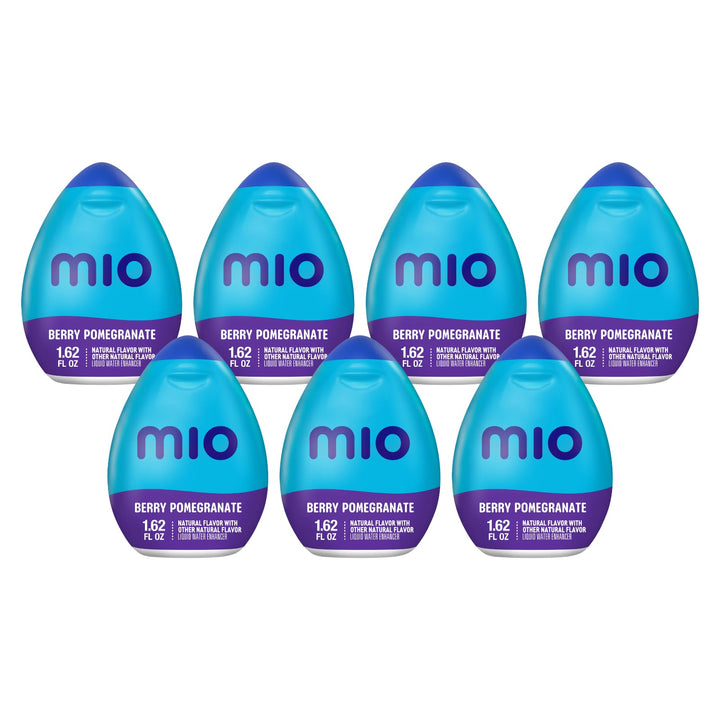 Mio Berry Pomegranate bottle provides bold flavor for water