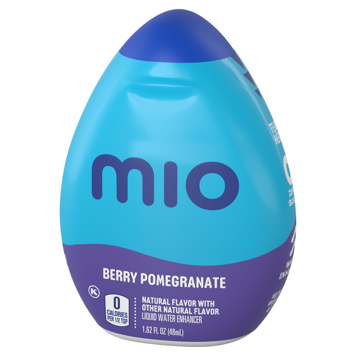 Mio Berry Pomegranate bottle pours flavor into water for a refreshing sip
