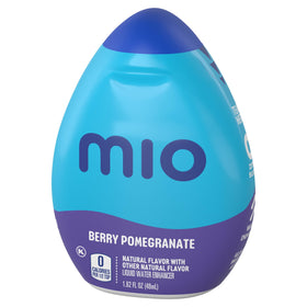 Mio Berry Pomegranate bottle pours flavor into water for a refreshing sip