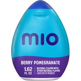 Mio Berry Pomegranate liquid concentrate adding flavor to plain water
