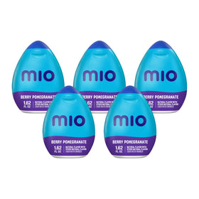 Mio Berry Pomegranate bottle adds bold flavor to plain water on the go.