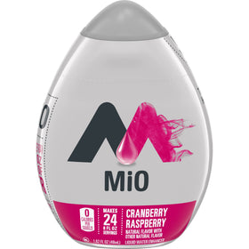 Mio Cranberry Raspberry bottle pour adds quick zero calorie flavor to water