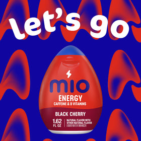Mio Energy cherry flavor moment conveys refreshing sip during busy days.