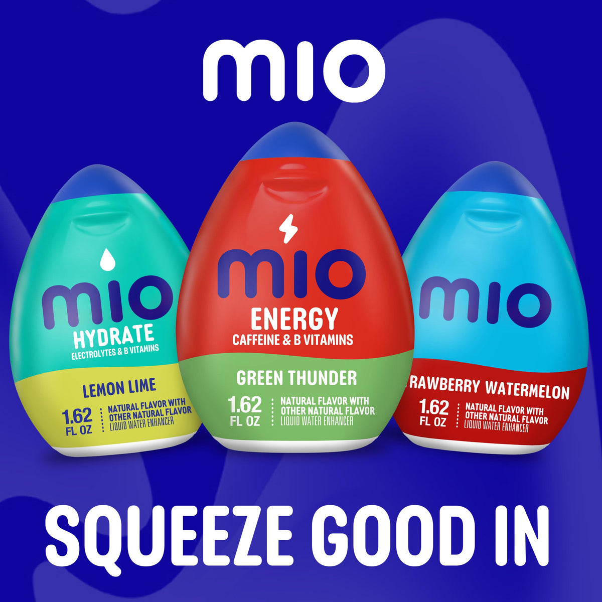 Mio Energy Green Thunder 6-pack packaging for bulk refreshment