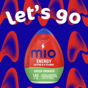 Mio Energy Green Thunder 8 oz serving provides convenient flavor portioning.