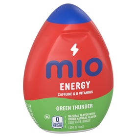 Mio Energy Green Thunder caffeine squeeze delivers a quick energy lift.