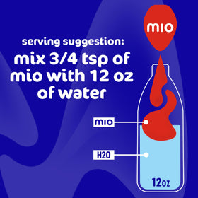 Mio Energy Green Thunder sugar-free formula helps you hydrate without calories.