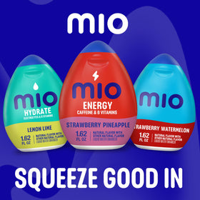 Mio Energy Green Thunder bottle provides a refreshing pick-me-up between meetings