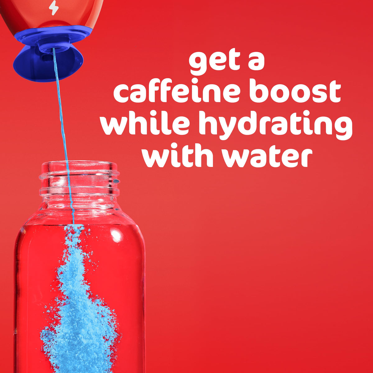 Mio Energy Strawberry Pineapple bottle pouring into water offers tropical refreshment.
