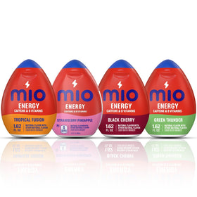 Mio Energy Tropical Fusion bottle for on-the-go hydration with vibrant flavor