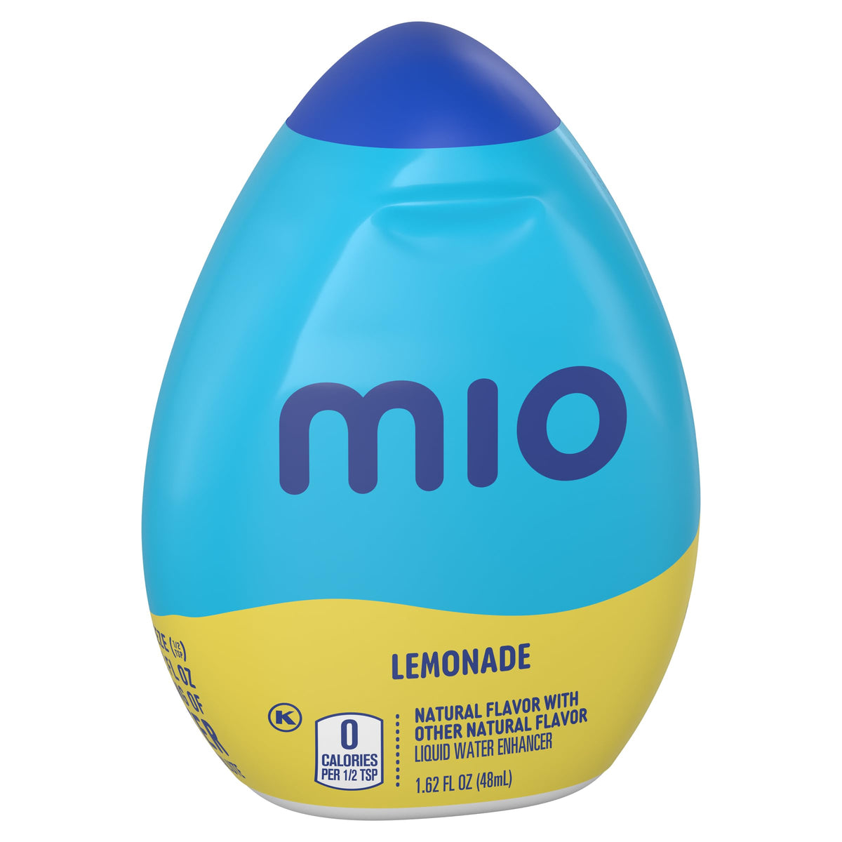 Mio Lemonade Liquid Water Enhancer packaging highlights a six-pack value.
