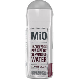 Mio Cherry Blackberry flavor mix enhances cold water refreshment.