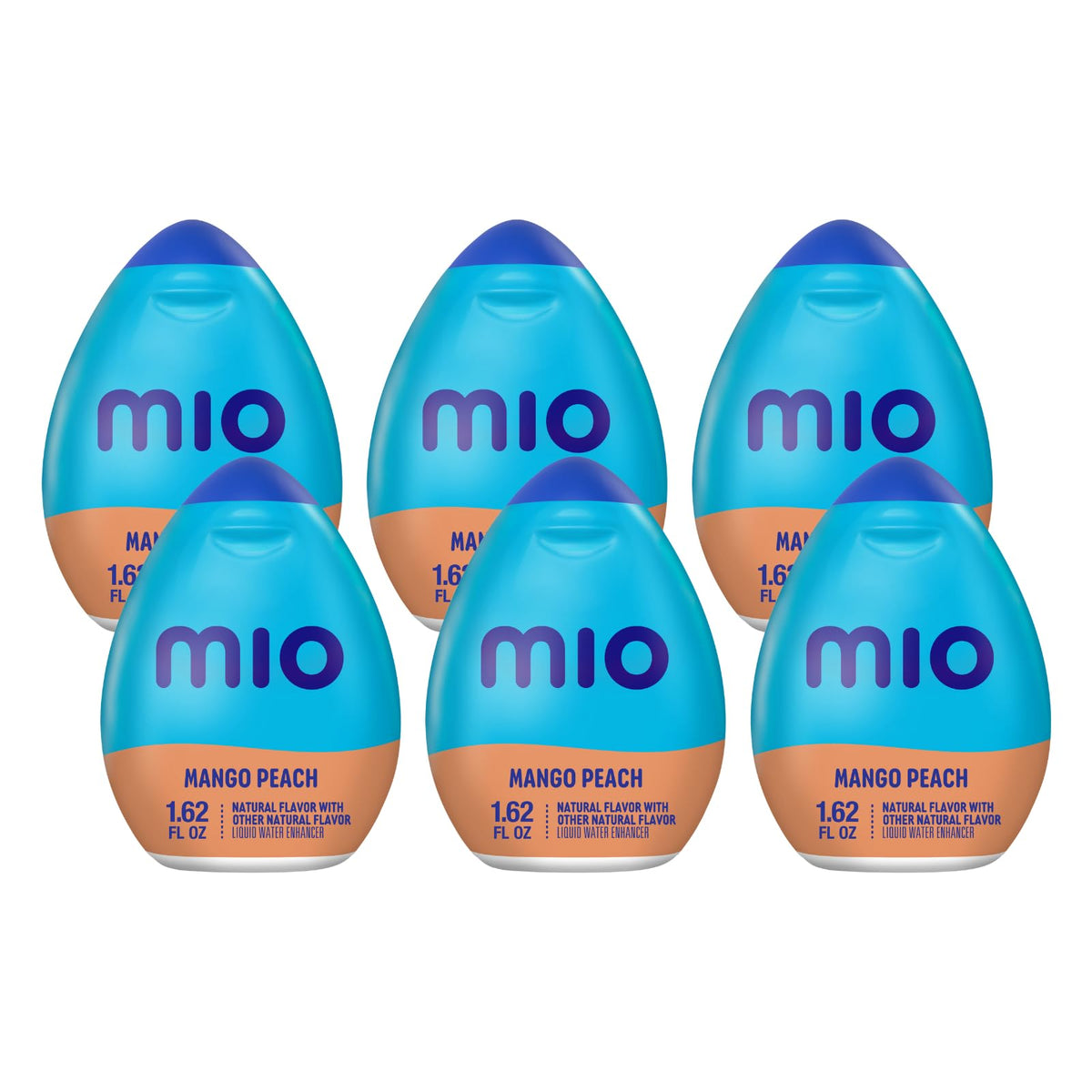 Mio Mango Peach liquid water enhancer bottle ready for on-the-go flavor