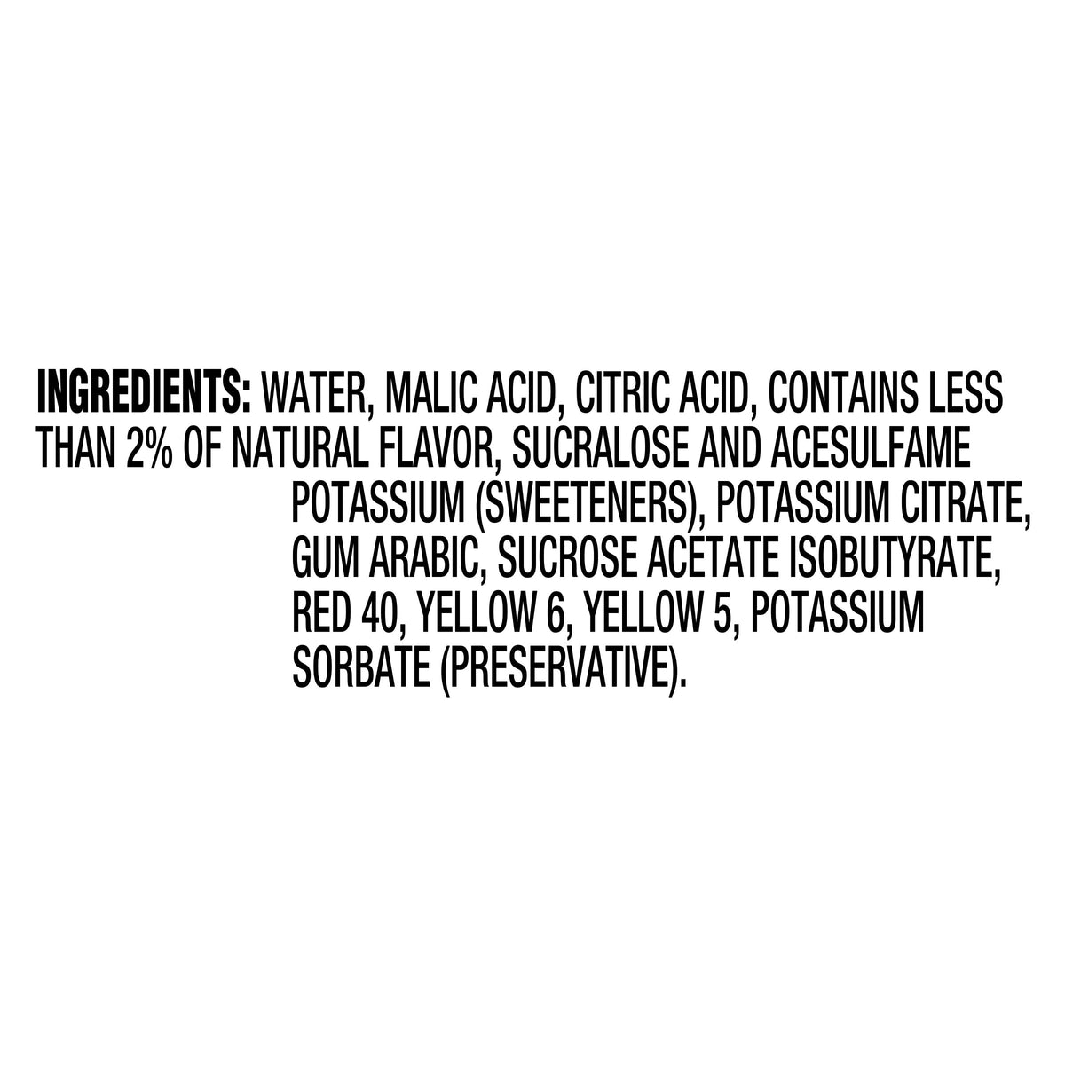 Mio Mango Peach natural flavors deliver tropical fruit aroma