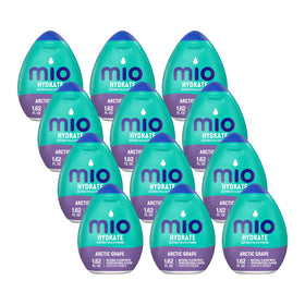 Mio Sport Arctic Grape bottle-front view for refreshing on-the-go hydration.