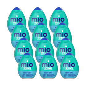 MiO Sport Berry Blast bottle front for on-the-go hydration.
