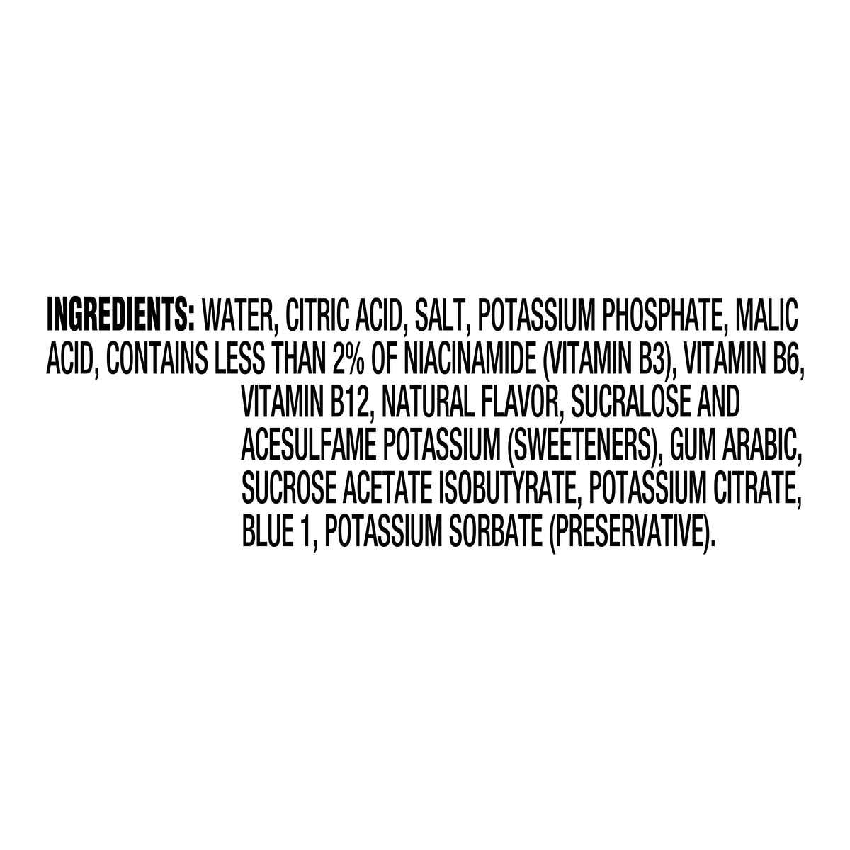 MiO Sport Berry Blast packaging box for easy purchasing.