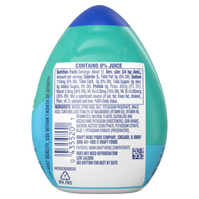 MiO Sport Berry Blast serving size shown as 8 oz.