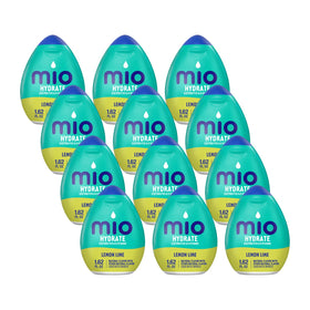 Mio Sport Lemon Lime bottle front for on-the-go hydration