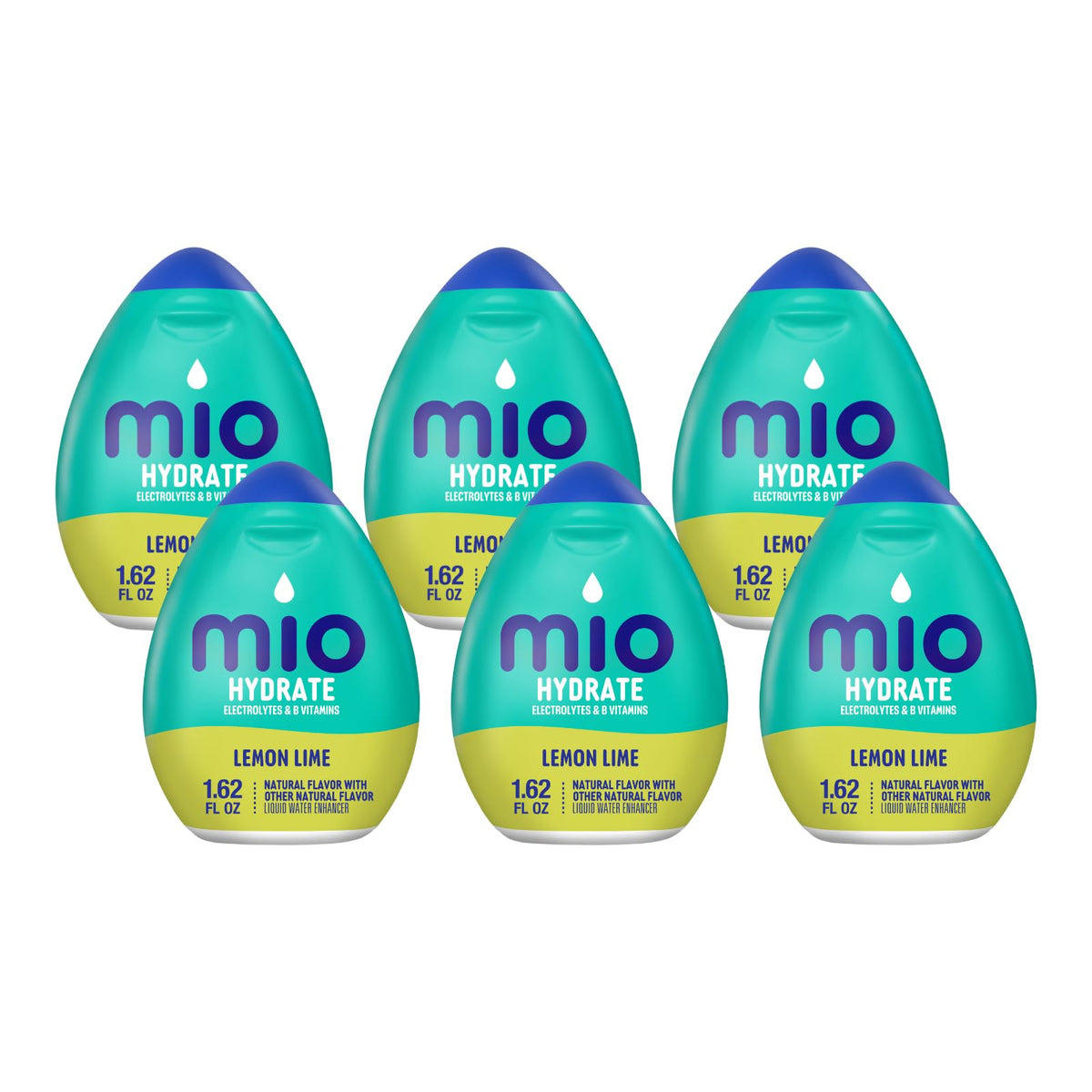 Mio Sport Lemon Lime bottle for on-the-go hydration with electrolytes.