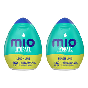 Mio Sport Lemon Lime bottle close-up for refreshing on-the-go hydration.
