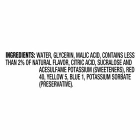 Mio Sweet Tea bottle shown with zero calories per serving