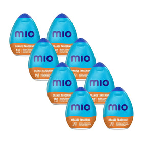 Mio Vitamins Orange Tangerine 8-pack bottles ready for on-the-go hydration.