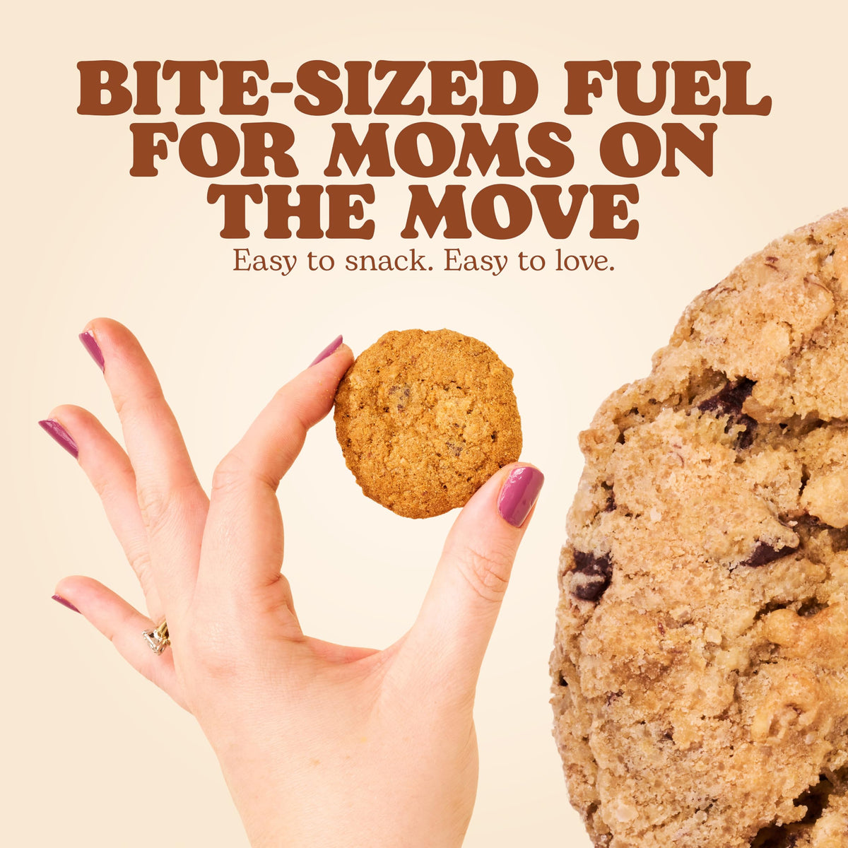 Brewer’s yeast detail in Miracle Mama Milkookies close-up for lactation-inspired snack
