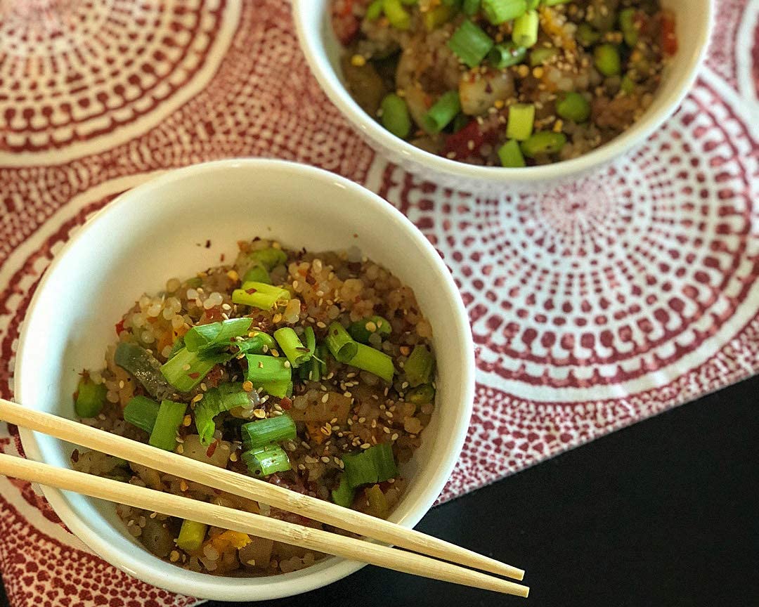 Miracle Noodle Miracle Rice dessert base for low-calorie treats