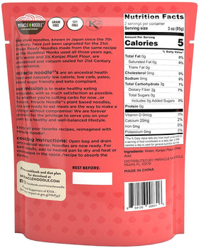 Miracle Noodle soy-free paleo-friendly pasta in kitchen