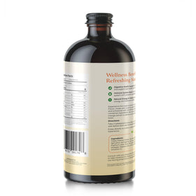 Mira’s Harvest bitters bottle with Irish moss for a coastal vibe.