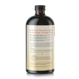 Aroma of mango and ginger from Mira’s Harvest Soursop Bitters lifts the mood.