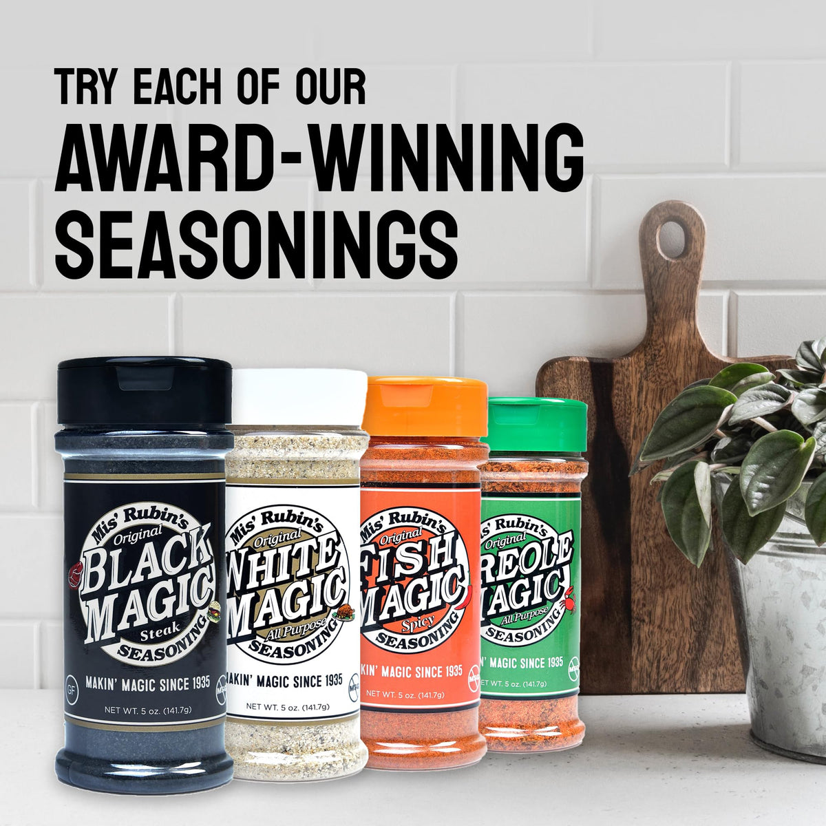 MIS' RUBIN'S BLACK MAGIC smoked edges hint at richer beef flavor during grilling