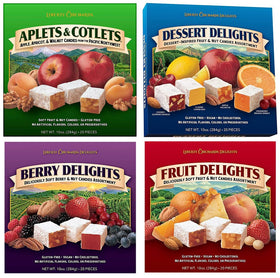 Mise Mise Liberty Aplets and Cotlets 10oz box — assorted confections for sharing.